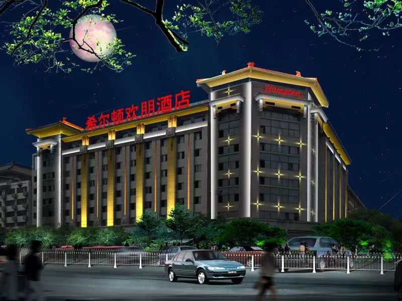 西安钟楼附近酒店亮化工程